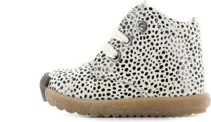 Shoesme Baby | Enkelboots | | Beige Black Dots | Leer