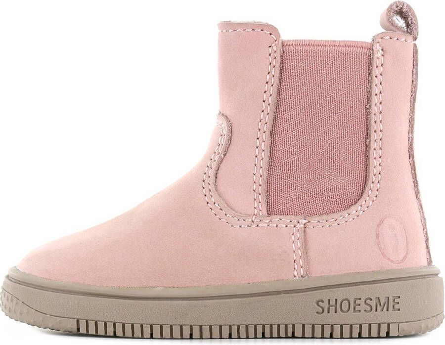 Shoesme Baby Enkelboots Meisjes Pink Leer