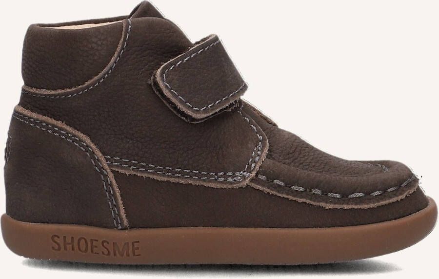 Shoesme Baby Klittenbandschoenen Jongens Dark Brown Leer - Foto 2