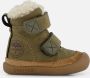 Shoesme Baby Klittenbandschoenen Jongens Dark Green Warm gevoerd - Thumbnail 1
