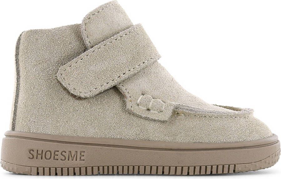 Shoesme Baby Klittenbandschoenen Meisjes jongens Taupe Leer - Foto 3