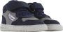 Shoesme Baby Babysneakers Dark Blue Grey Leer - Thumbnail 9