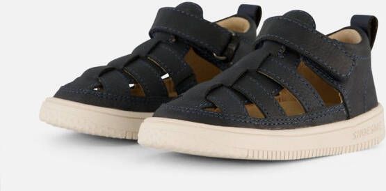 Shoesme Baby Sandalen Jongens Dark Blue Leer