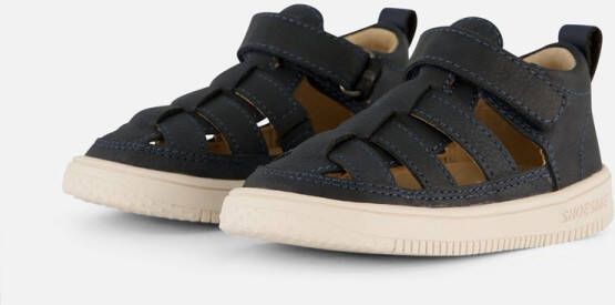 Shoesme Baby Sandalen Jongens Dark Blue Leer