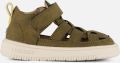 Shoesme Donkergroen Sandaaltje Sandalen Kind Dark Green Microleer - Groen