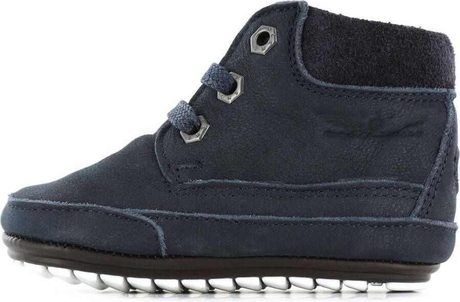 Shoesme BP20W034-B leren babyschoenen donkerblauw Leer 21