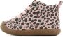 Shoesme Baby | Veterschoenen | Meisjes jongens | PINK ANIMAL PRINT | Leer - Thumbnail 2