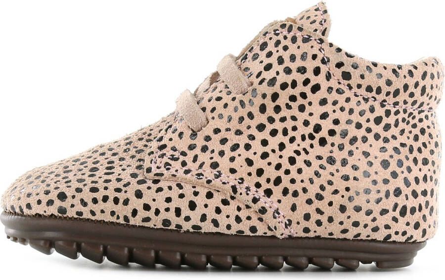 Shoesme Baby | Veterschoenen | Meisjes | Rosa | Leer