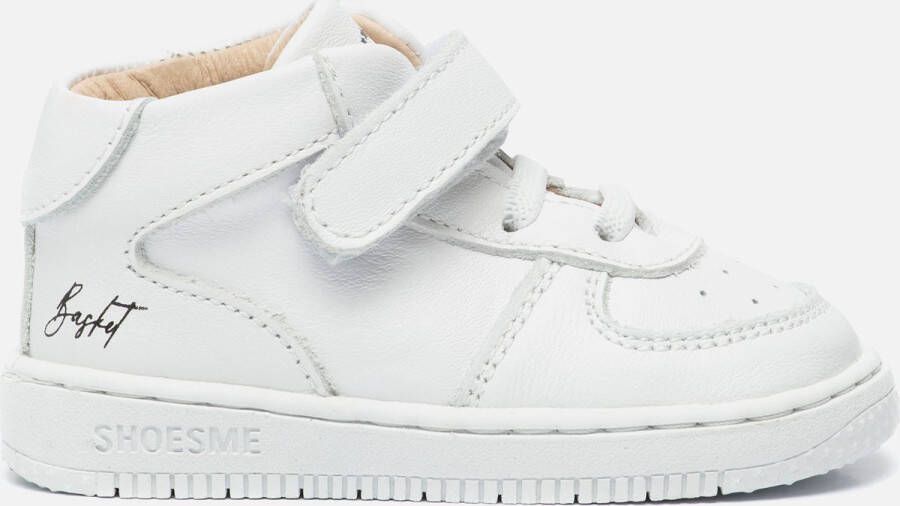 Shoesme babyproof Babyschoenen wit Leer Heren