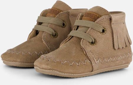 Shoesme Babyschoenen taupe Leer