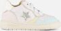 Shoesme Bn24s014 Lage sneakers Leren Sneaker Meisjes Wit - Thumbnail 3