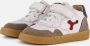 ShoesMe BN24S012-A white taupe multi bruin - Thumbnail 1