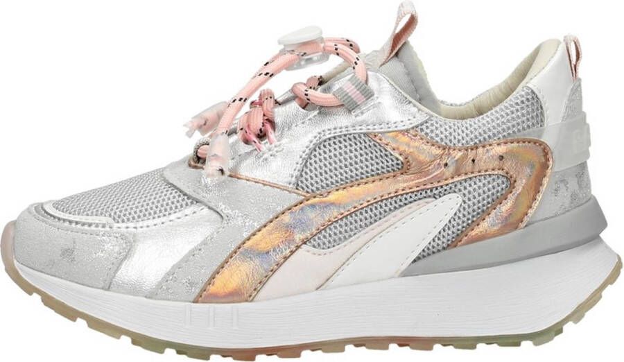 Barst! Shoesme Barst by Shoesme Sneakers Laag zilver - Foto 5