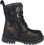 Shoesme Nt23w004 Veterboots Laarzen Met Veters Meisjes Brons - Thumbnail 2