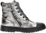 Shoesme Sw23w002 Veterboots Laarzen Met Veters Meisjes Zilver - Thumbnail 2