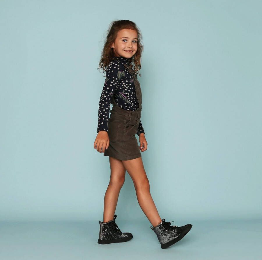 Shoesme Bikerboots Meisjes SILVER BLUE Leer