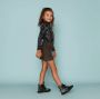 Shoesme fluwelen sneakers blauw Meisjes Fluweel 25 - Thumbnail 4
