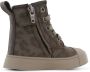 Shoesme Bikerboots Meisjes Taupe Leer - Thumbnail 1