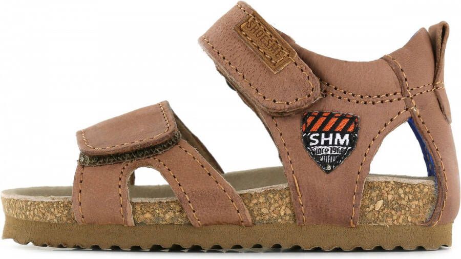 Shoesme BI21S096-A leren sandalen cognac Bruin Jongens Suede Effen 26 - Foto 2