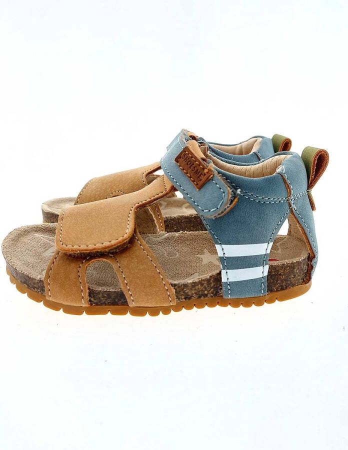Shoesme Bio Sandalen blauw Leer
