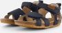 Shoesme Bio Sandalen blauw Leer - Thumbnail 1