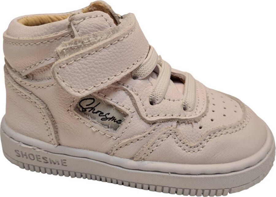 Shoesme Bn24s008 Hoge sneakers Leren Sneaker Wit