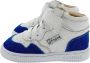 Shoesme leren sneakers wit blauw Jongens Leer Meerkleurig 20 - Thumbnail 4
