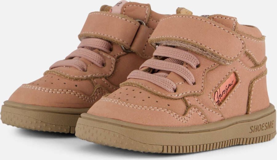 Shoesme Baby Babysneakers Meisjes Old Pink Leer - Foto 4