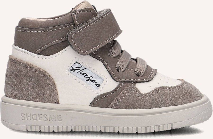 Shoesme Bn25w008 Sneakers Unisex Leren Sneaker Grijs