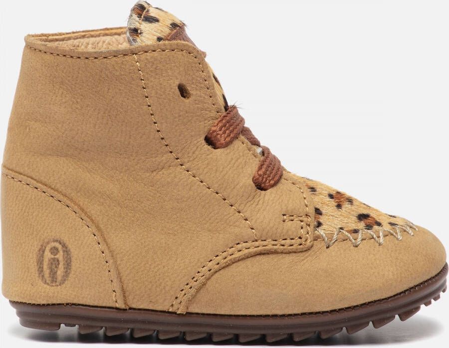 Shoesme Bp21w023 Babyschoenen Babyslofjes Meisjes Camel - Foto 3