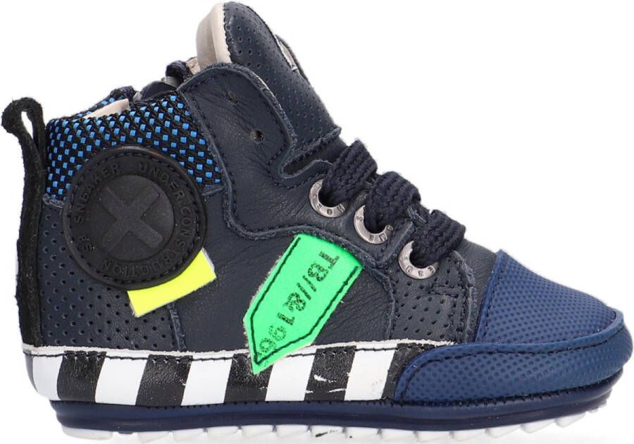 Shoesme Bp21w109 Babyschoenen Babyslofjes Jongens Blauw - Foto 2