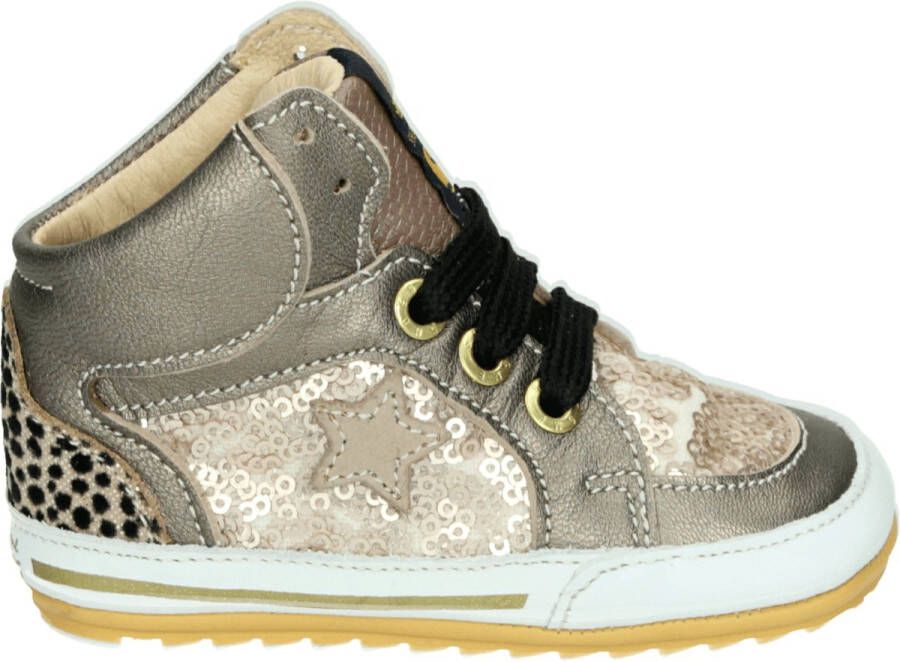 Shoesme BP22W026 B Kinderen Half hoog Kleur Taupe