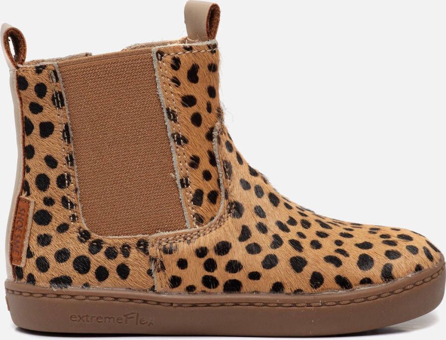 Shoesme Enkelboots | Meisjes | Brown Dots | Leer