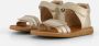 Shoesme Classic Sandalen goud Leer - Thumbnail 1