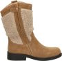 Shoesme suède cowboylaarzen beige Bruin Meisjes Suede Bloemen 26 - Thumbnail 1