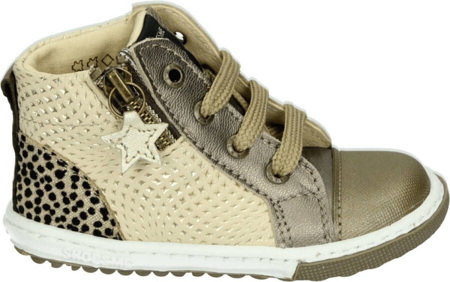 Shoesme EF22W036 B Kinderen Half hoog Kleur Wit beige