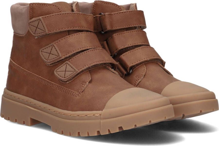 Shoesme SW22W008-A leren enkelboots cognac Bruin Jongens Leer 23