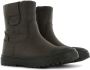 Shoesme Enkelboots Jongens Dark Brown Schapenwol - Thumbnail 2