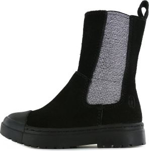 Shoesme Enkelboots | Meisjes | Black Glitter | Leer