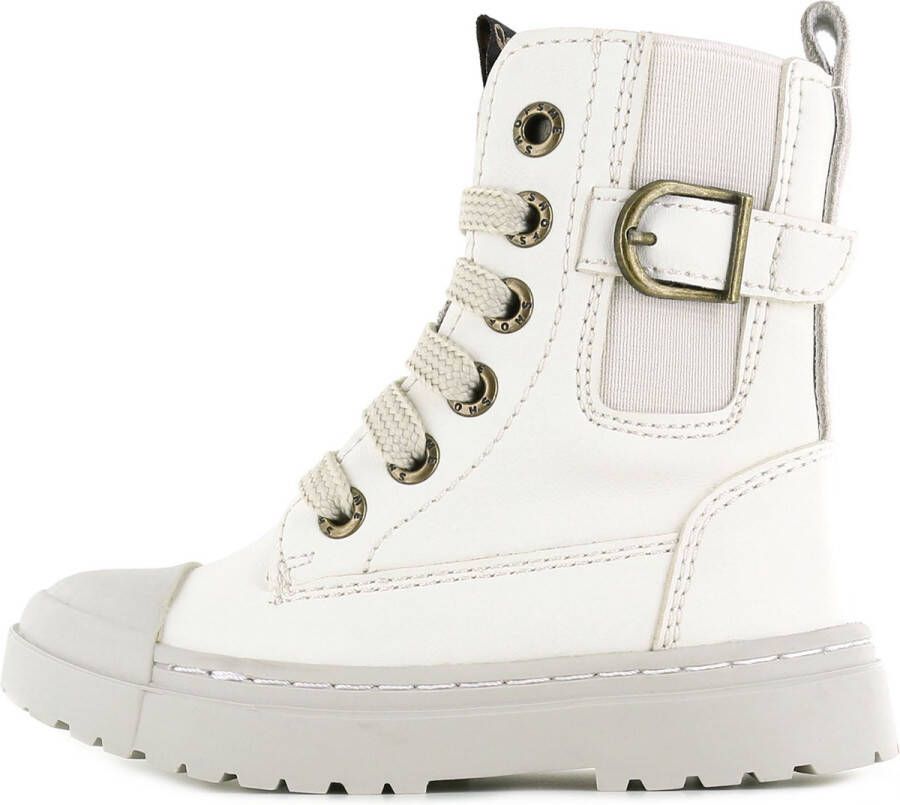 Shoesme Sw22w030 Veterboots Laarzen Met Veters Beige