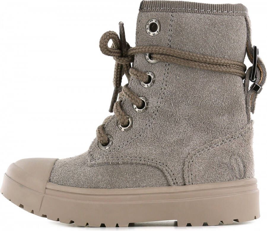 Shoesme Veterschoen hoog Veterschoen hoog taupe - Foto 5