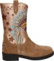 Shoesme Nw22w006 Cowboylaarzen Western Laarzen Meisjes Cognac - Thumbnail 3