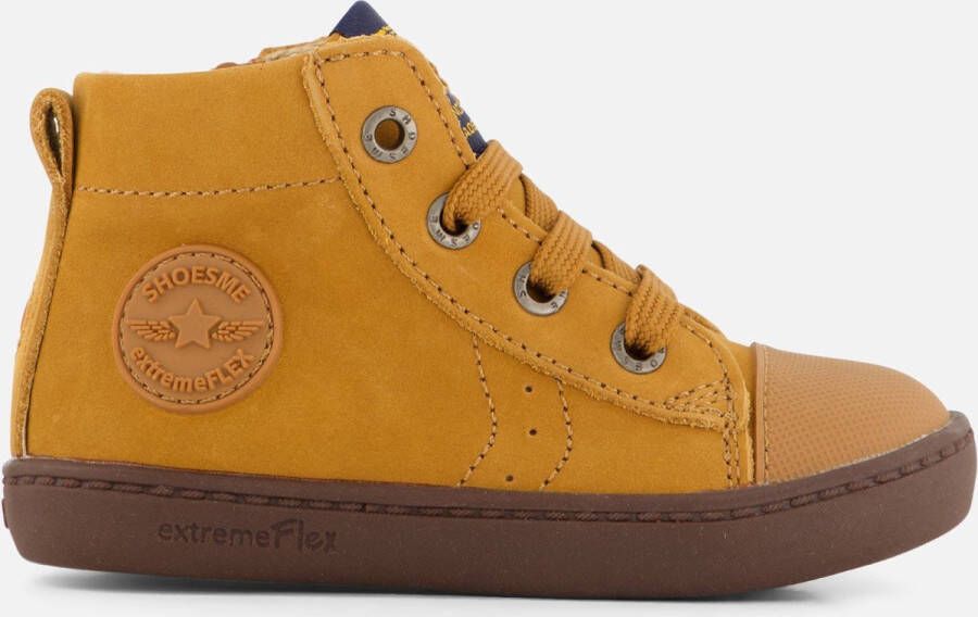 Shoesme Flex Veterboots cognac Leer
