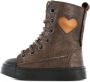 Shoesme Sh21w019 Veterboots Laarzen Met Veters Brons - Thumbnail 3