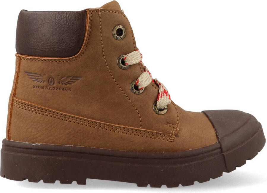 Shoesme veterboots bruin Jongens Leer Effen 36 | Enkelboot van - Foto 2