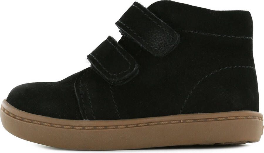 Shoesme Klittenbandschoenen Jongens Black Leer