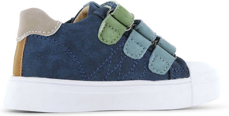 Shoesme Klittenbandschoenen Jongens Dark Blue Leer - Foto 3