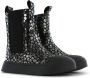 Shoesme Laarzen Meisjes Old Silver Black Leer - Thumbnail 7