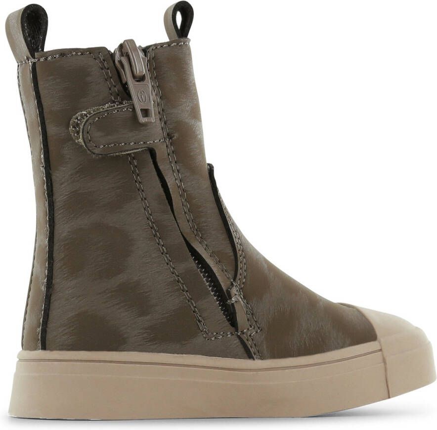 Shoesme Laarzen Meisjes Taupe Panter Leer