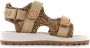 Shoesme sandalen met panterprint beige Textiel Panterprint 32 - Thumbnail 3